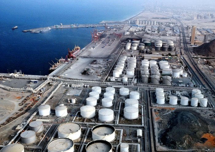 Oil storage in Fujairah records record levels with the flow of Russian barrels